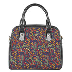 Mandala Floral Bohemian Pattern Print Shoulder Handbag