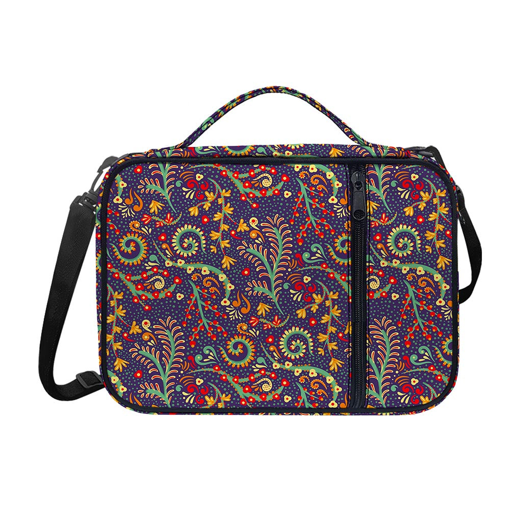 Mandala Floral Bohemian Pattern Print Shoulder Strap Bible Bag