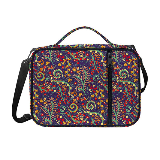 Mandala Floral Bohemian Pattern Print Shoulder Strap Bible Bag