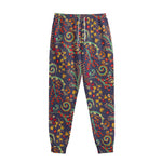 Mandala Floral Bohemian Pattern Print Sweatpants