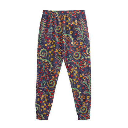 Mandala Floral Bohemian Pattern Print Sweatpants