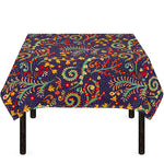 Mandala Floral Bohemian Pattern Print Tablecloth