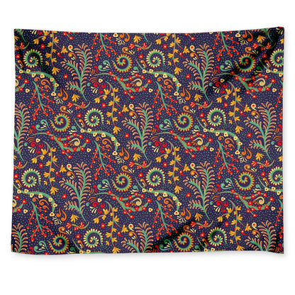 Mandala Floral Bohemian Pattern Print Tapestry