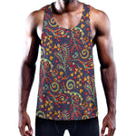 Mandala Floral Bohemian Pattern Print Training Tank Top