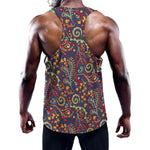 Mandala Floral Bohemian Pattern Print Training Tank Top