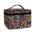 Mandala Floral Bohemian Pattern Print Travel Makeup Bag