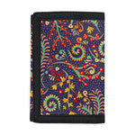 Mandala Floral Bohemian Pattern Print Trifold Wallet