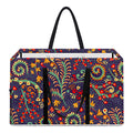 Mandala Floral Bohemian Pattern Print Utility Tote Bag