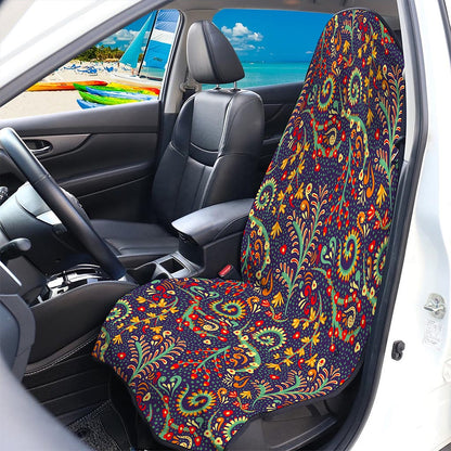 Mandala Floral Bohemian Pattern Print Waterproof Car Seat Cover