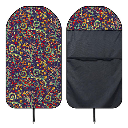 Mandala Floral Bohemian Pattern Print Waterproof Car Seat Cover