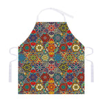 Mandala Star Bohemian Pattern Print Adjustable Apron