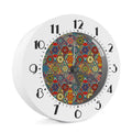 Mandala Star Bohemian Pattern Print Alarm Clock