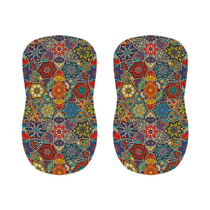 Mandala Star Bohemian Pattern Print Bar Stool Covers