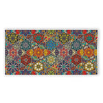 Mandala Star Bohemian Pattern Print Beach Towel