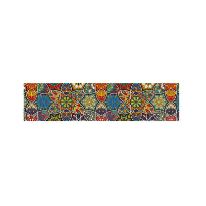 Mandala Star Bohemian Pattern Print Bed Runner