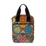Mandala Star Bohemian Pattern Print Bible Tote Bag