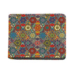 Mandala Star Bohemian Pattern Print Bifold Wallet