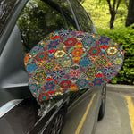Mandala Star Bohemian Pattern Print Car Side Mirror Covers