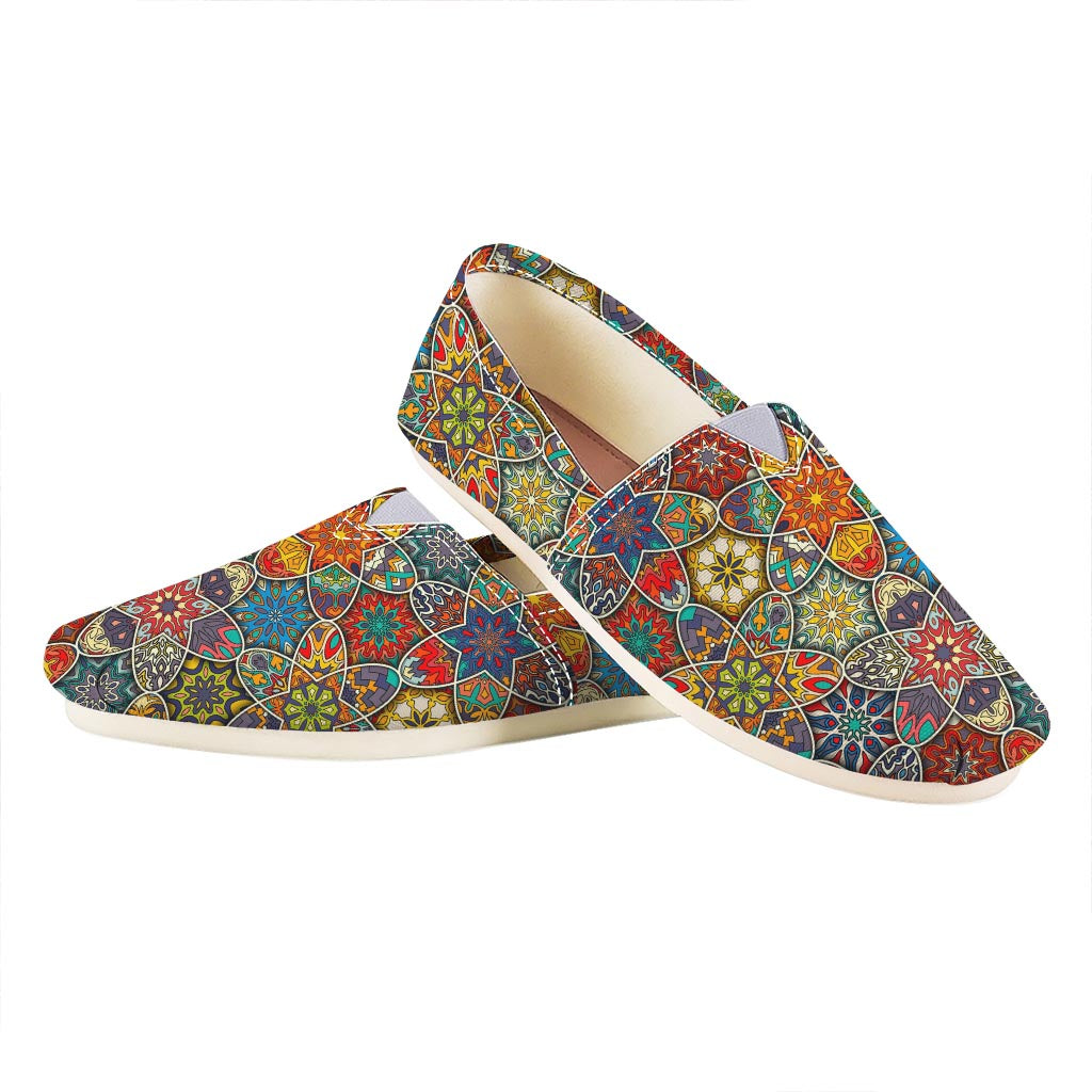 Mandala Star Bohemian Pattern Print Casual Shoes
