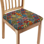 Mandala Star Bohemian Pattern Print Chair Cushion Cover