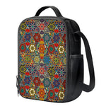 Mandala Star Bohemian Pattern Print Crossbody Lunch Bag