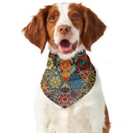 Mandala Star Bohemian Pattern Print Dog Bandana