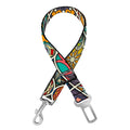 Mandala Star Bohemian Pattern Print Dog Seat Belt