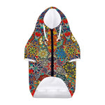 Mandala Star Bohemian Pattern Print Dog Zip Up Hoodie