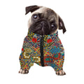 Mandala Star Bohemian Pattern Print Dog Zip Up Jacket
