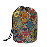 Mandala Star Bohemian Pattern Print Drawstring Makeup Bag