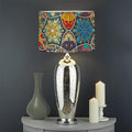 Mandala Star Bohemian Pattern Print Drum Lamp Shade