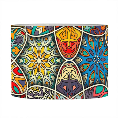 Mandala Star Bohemian Pattern Print Drum Lamp Shade