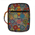 Mandala Star Bohemian Pattern Print Front Pocket Bible Bag