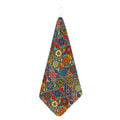 Mandala Star Bohemian Pattern Print Hand Towel
