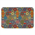 Mandala Star Bohemian Pattern Print Indoor Door Mat