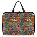 Mandala Star Bohemian Pattern Print Laptop Sleeve With Handle