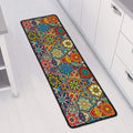 Mandala Star Bohemian Pattern Print Long Kitchen Mat