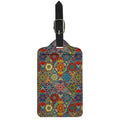 Mandala Star Bohemian Pattern Print Luggage Tag