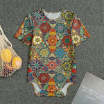 Mandala Star Bohemian Pattern Print Men's Bodysuit