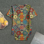 Mandala Star Bohemian Pattern Print Men's Bodysuit