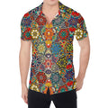 Mandala Star Bohemian Pattern Print Men's Shirt