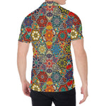 Mandala Star Bohemian Pattern Print Men's Shirt