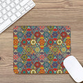 Mandala Star Bohemian Pattern Print Mouse Pad