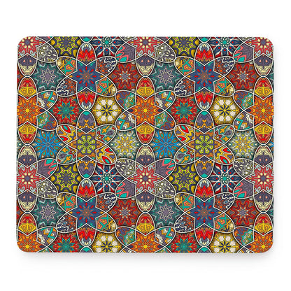 Mandala Star Bohemian Pattern Print Mouse Pad