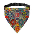 Mandala Star Bohemian Pattern Print Over The Collar Dog Bandana