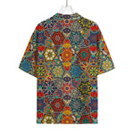 Mandala Star Bohemian Pattern Print Rayon Hawaiian Shirt