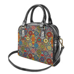Mandala Star Bohemian Pattern Print Shoulder Handbag