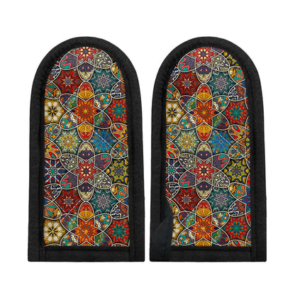 Mandala Star Bohemian Pattern Print Skillet Handle Cover