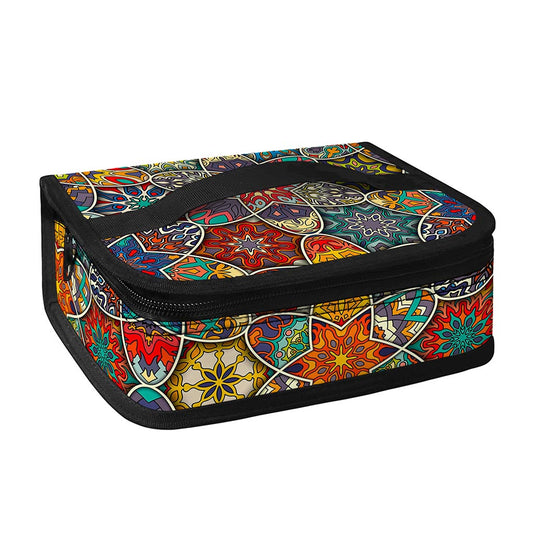 Mandala Star Bohemian Pattern Print Small Lunch Bag
