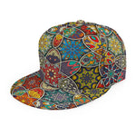 Mandala Star Bohemian Pattern Print Snapback Cap